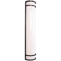 Cove Dual Voltage Outdoor LED Wall Mount, Bronze / 28W