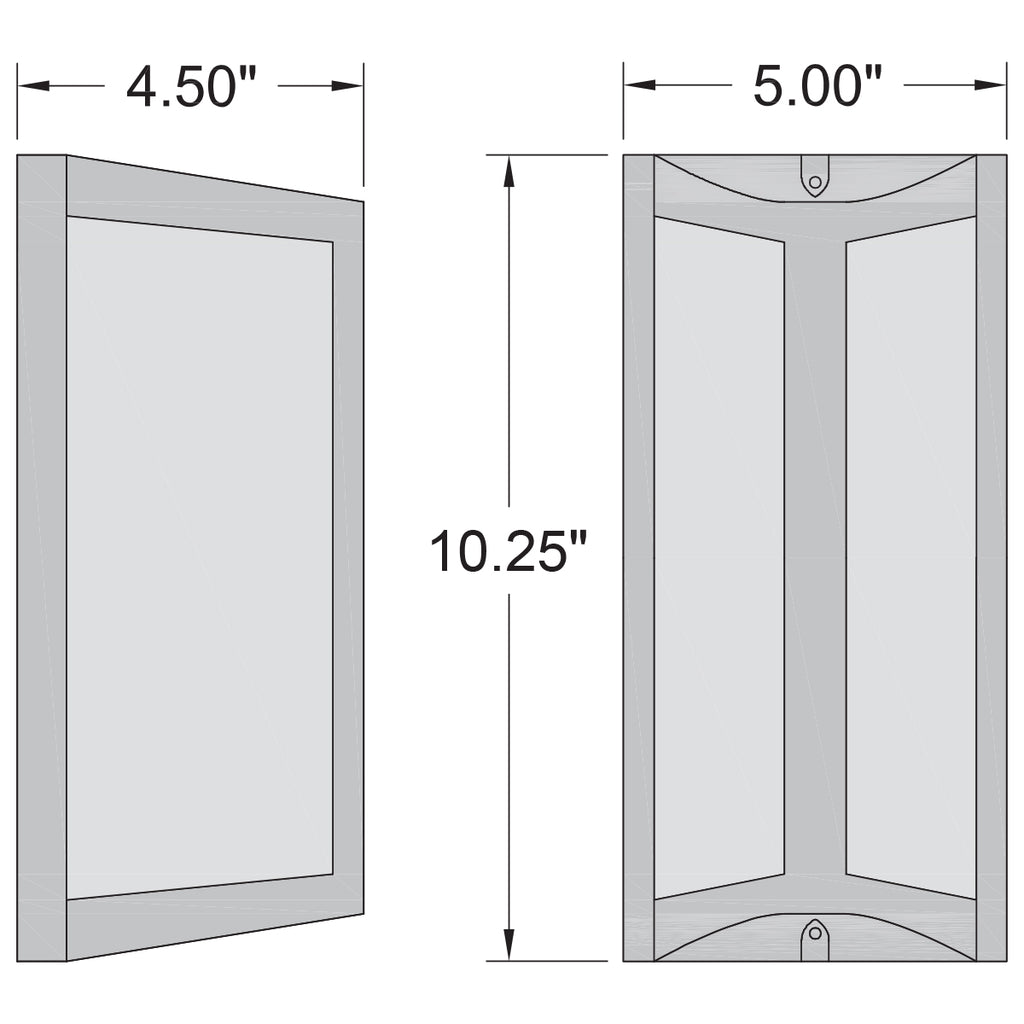 Access Lighting Margate Outdoor LED Wall Mount, Satin, image 6