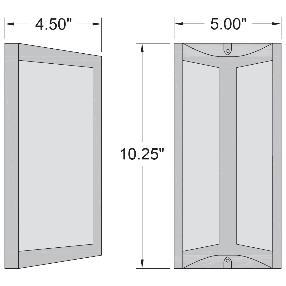 Access Lighting Margate Outdoor LED Wall Mount, Satin, image 6