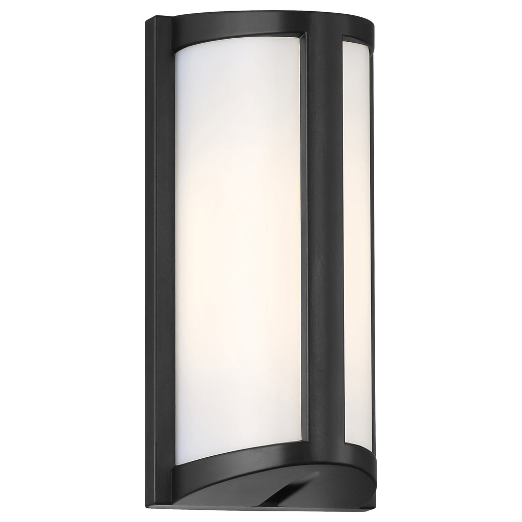 Margate Outdoor LED Wall Mount, Black