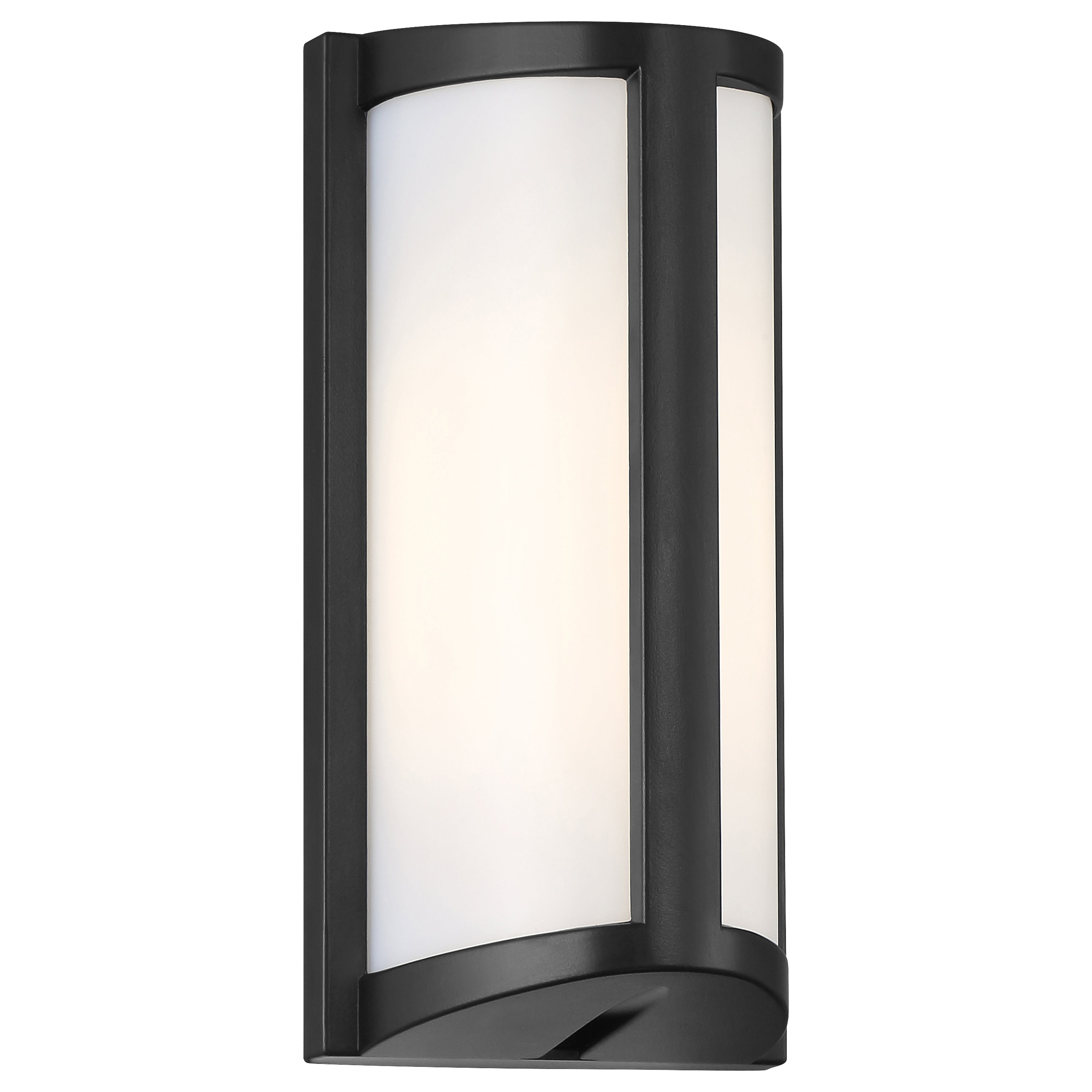 Margate Outdoor LED Wall Mount, Black