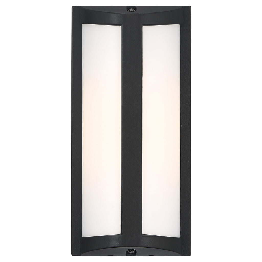 Margate Outdoor LED Wall Mount, Black