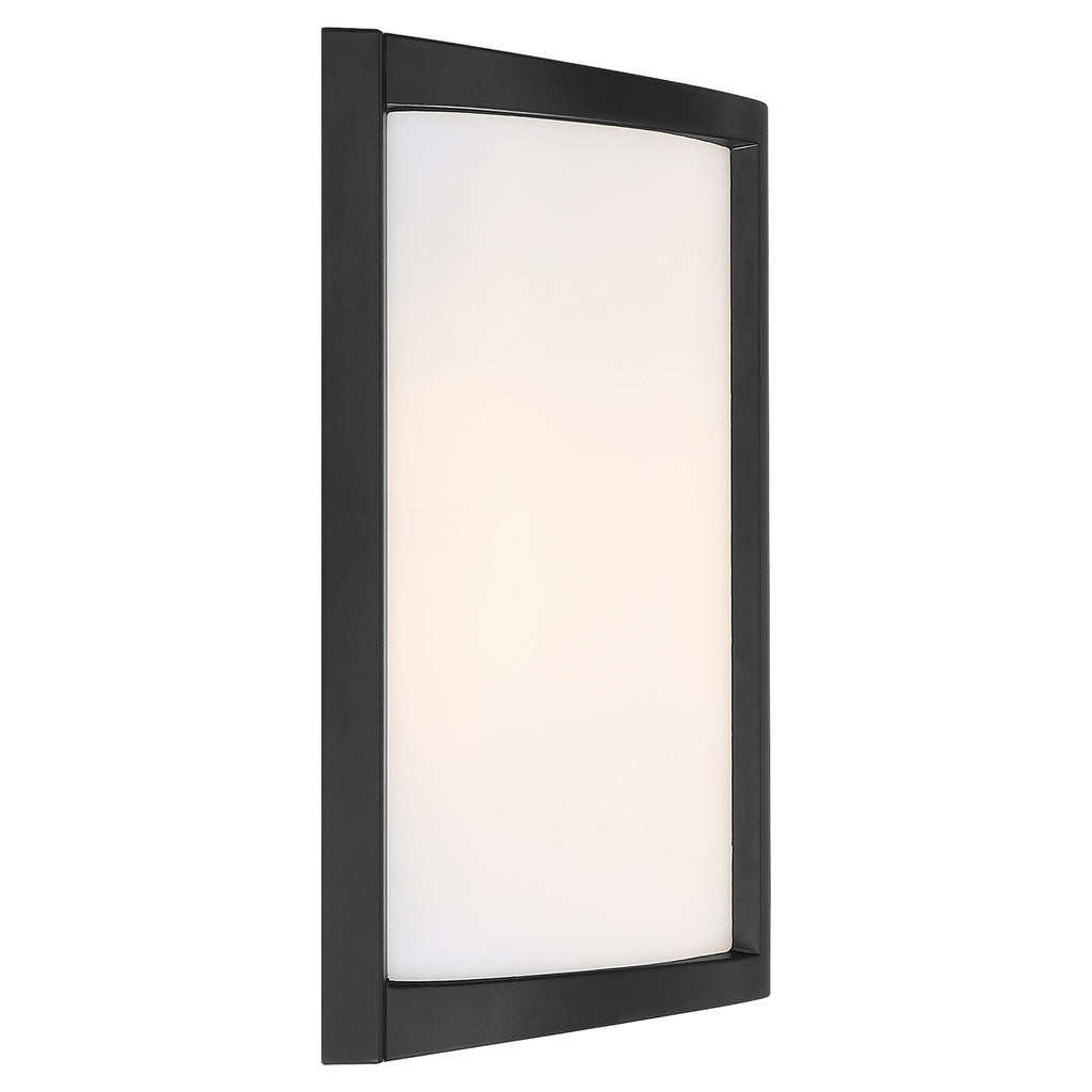 Margate Outdoor LED Wall Mount, Black