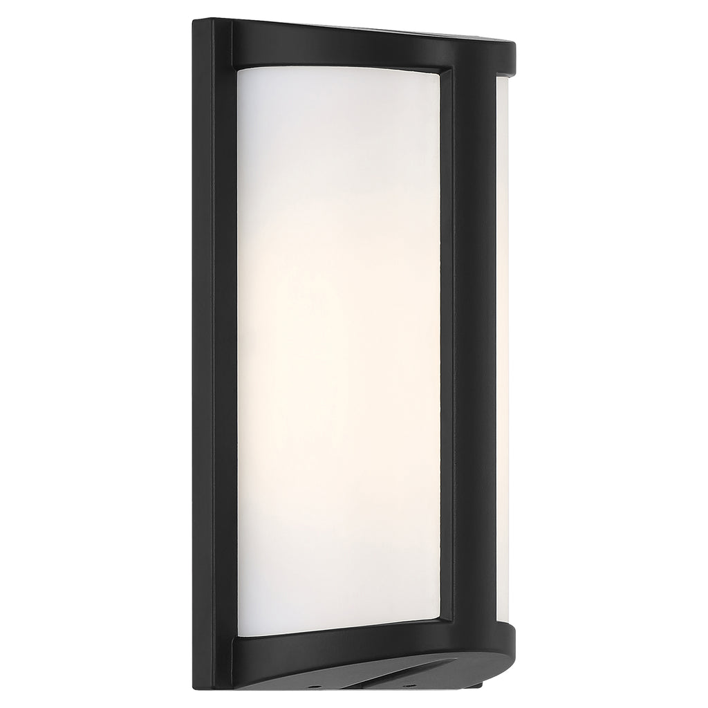 Margate Outdoor LED Wall Mount, Black