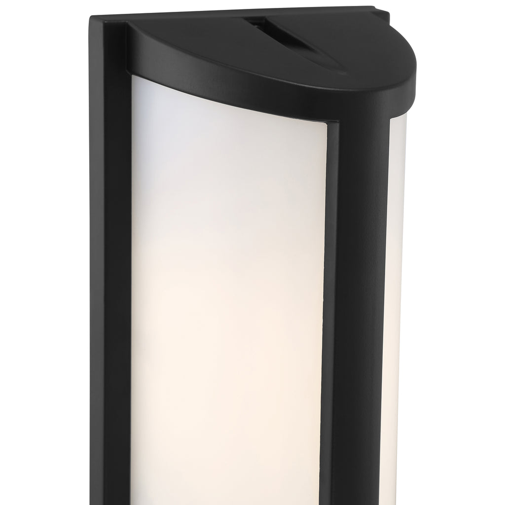 Margate Outdoor LED Wall Mount, Black