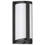 Margate Outdoor LED Wall Mount, Black