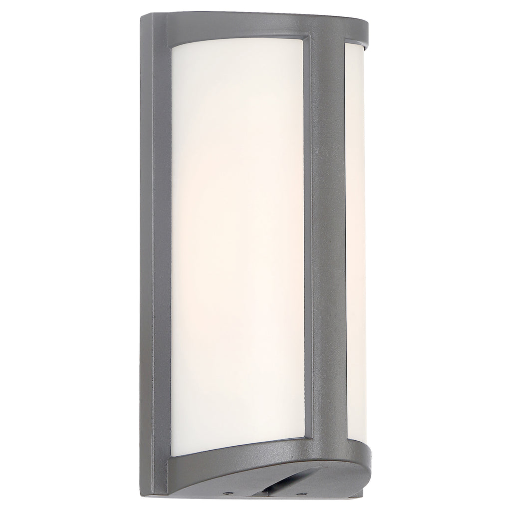 Margate Outdoor LED Wall Mount, Satin