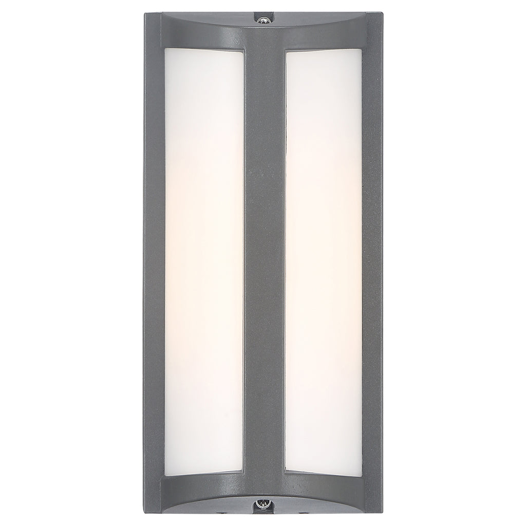 Margate Outdoor LED Wall Mount, Satin