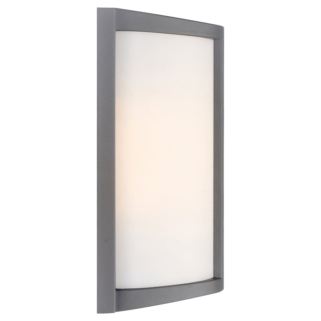Margate Outdoor LED Wall Mount, Satin