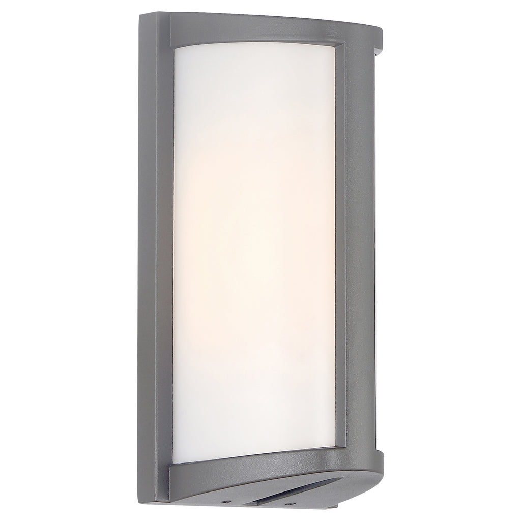 Margate Outdoor LED Wall Mount, Satin