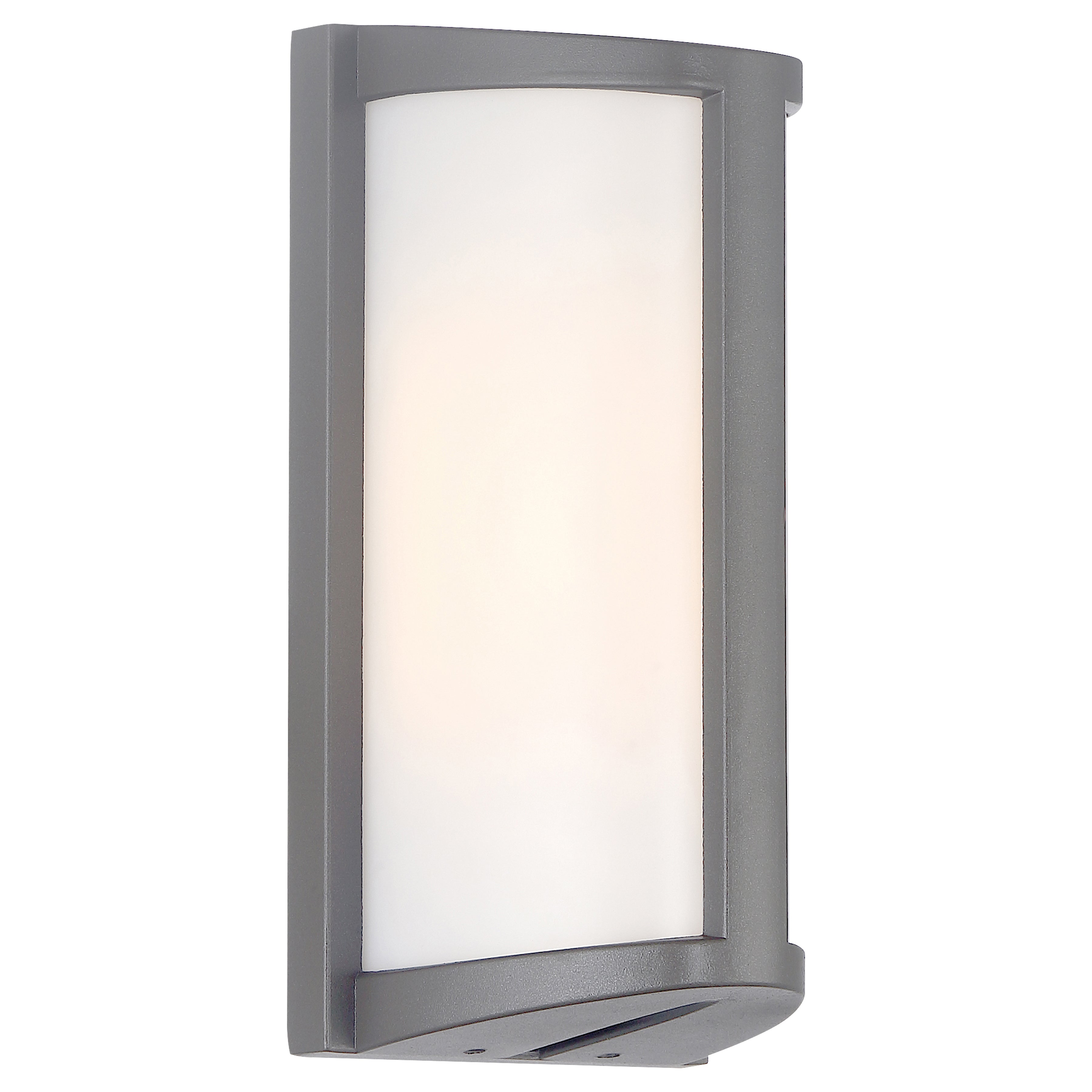 Margate Outdoor LED Wall Mount, Satin