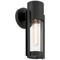 Coastal 1 Light Outdoor Wall Mount, Black (20115LEDDMGLP)