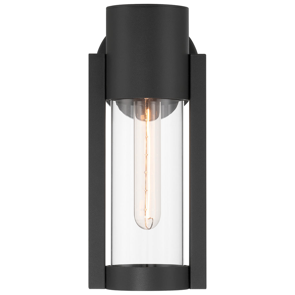 Coastal 1 Light Outdoor Wall Mount, Black (20115LEDDMGLP)