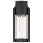 Coastal 1 Light Outdoor Wall Mount, Black (20115LEDDMGLP)