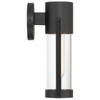 Coastal 1 Light Outdoor Wall Mount, Black (20115LEDDMGLP)