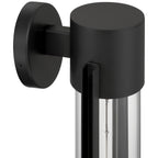 Coastal 1 Light Outdoor Wall Mount, Black (20115LEDDMGLP)