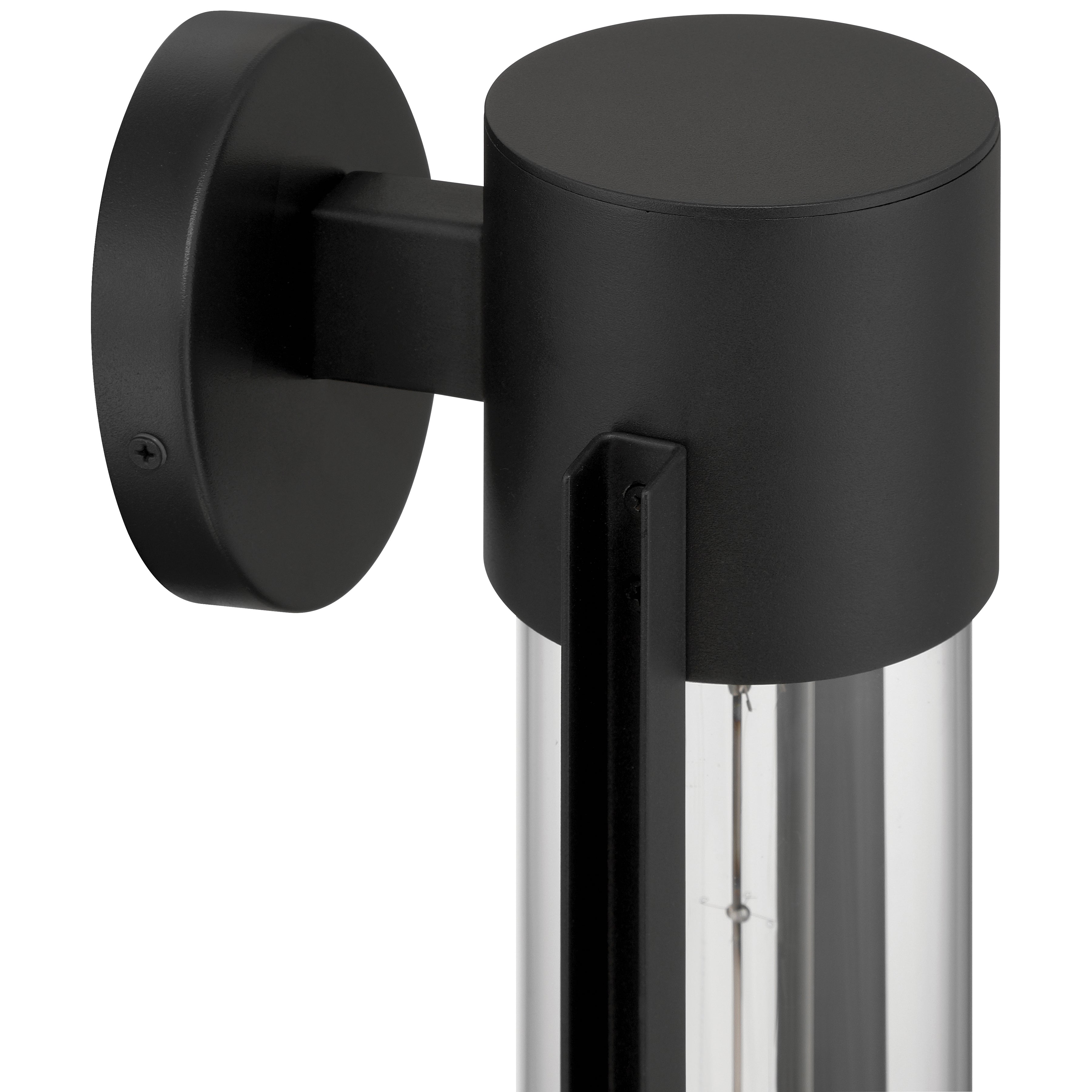 Coastal 1 Light Outdoor Wall Mount, Black (20115LEDDMGLP)