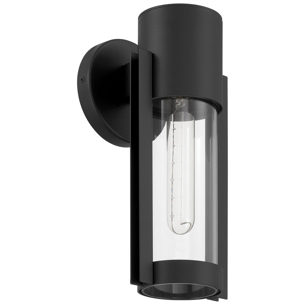Coastal 1 Light Outdoor Wall Mount, Black (20115LEDDMGLP)