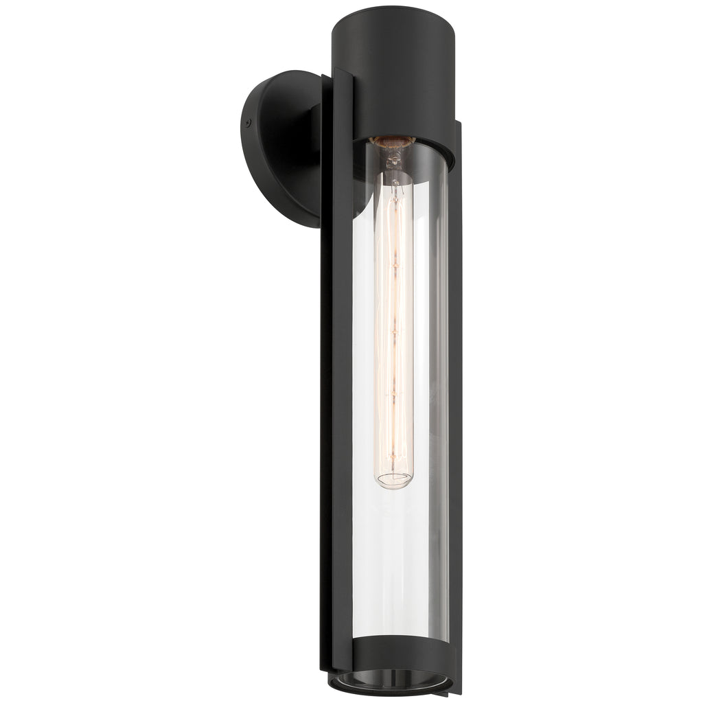 Coastal 1 Light Outdoor Wall Mount, Black (20116LEDDMGLP)