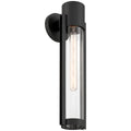 Coastal 1 Light Outdoor Wall Mount, Black (20116LEDDMGLP)