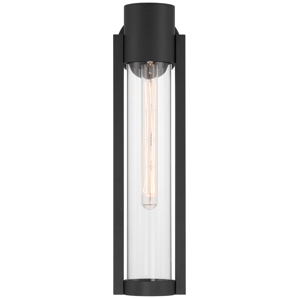 Coastal 1 Light Outdoor Wall Mount, Black (20116LEDDMGLP)