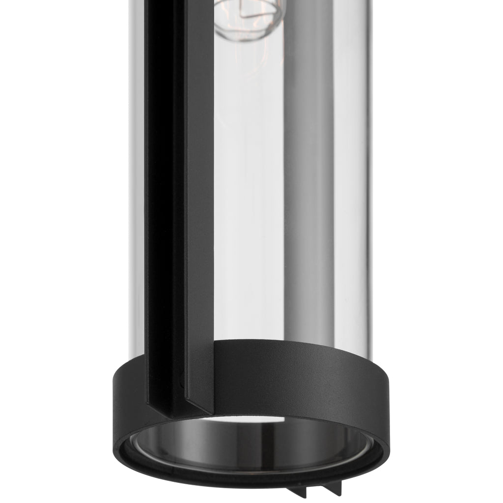 Coastal 1 Light Outdoor Wall Mount, Black (20116LEDDMGLP)