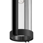 Coastal 1 Light Outdoor Wall Mount, Black (20116LEDDMGLP)