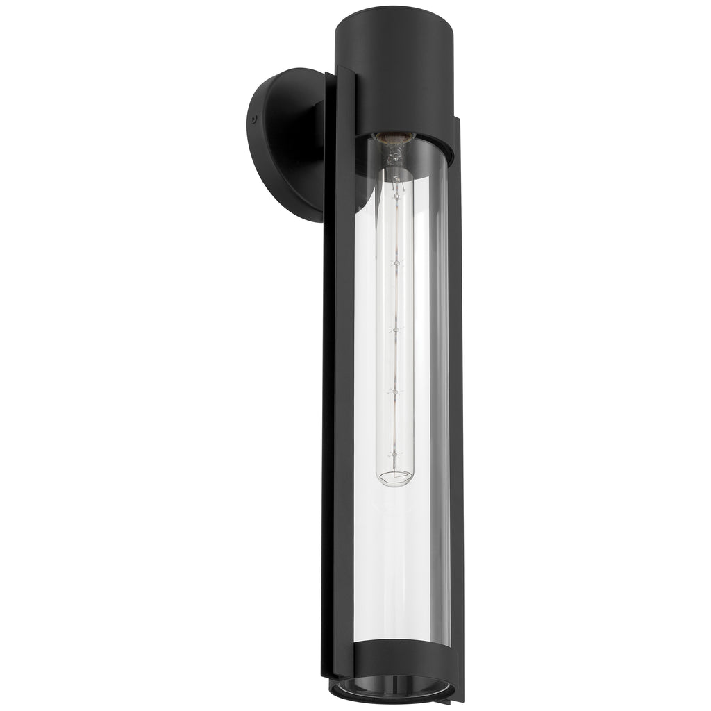 Coastal 1 Light Outdoor Wall Mount, Black (20116LEDDMGLP)