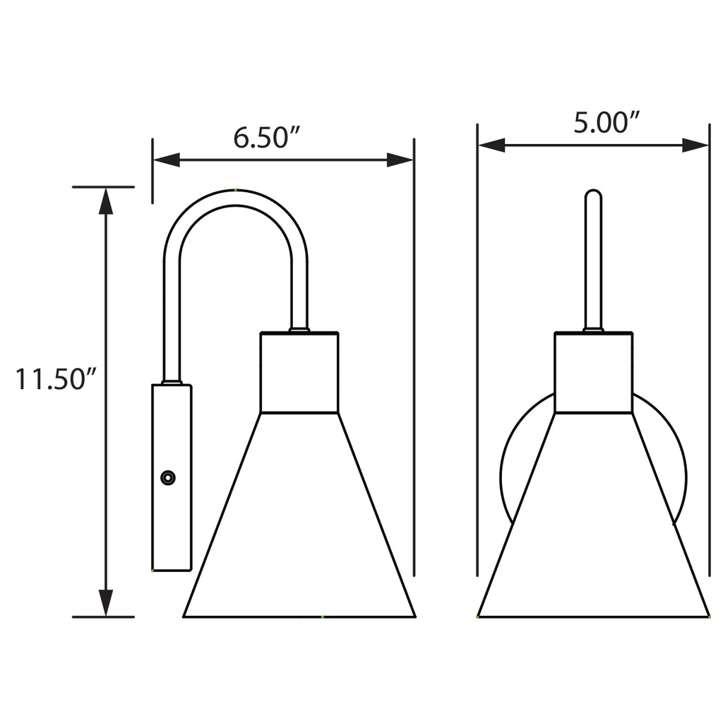 Access Lighting Dixon Outdoor LED Wall Mount, image 8