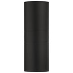 Matira Dual Bi-Directional Outdoor LED Wall Mount, Black