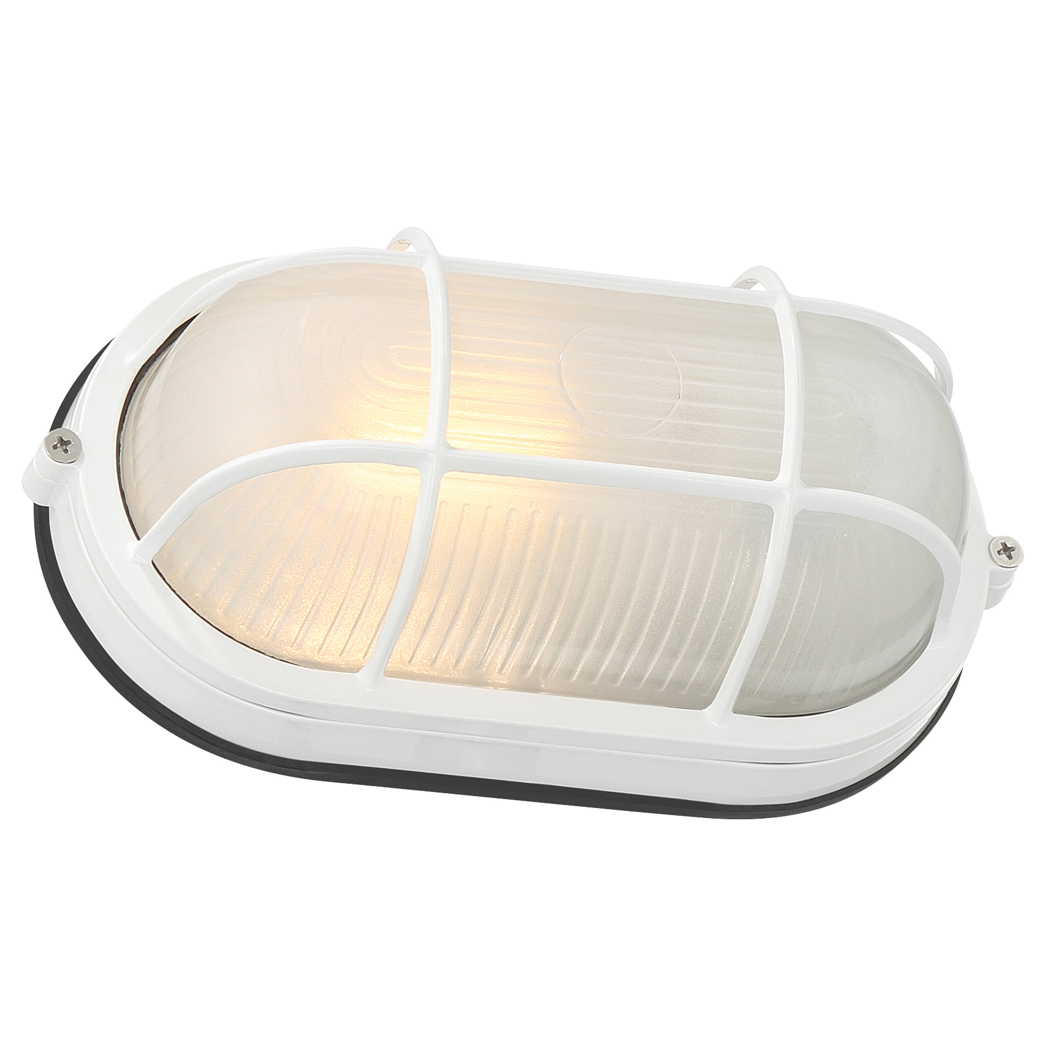 Nauticus 1 Light Outdoor Bulkhead, White (20190MG)