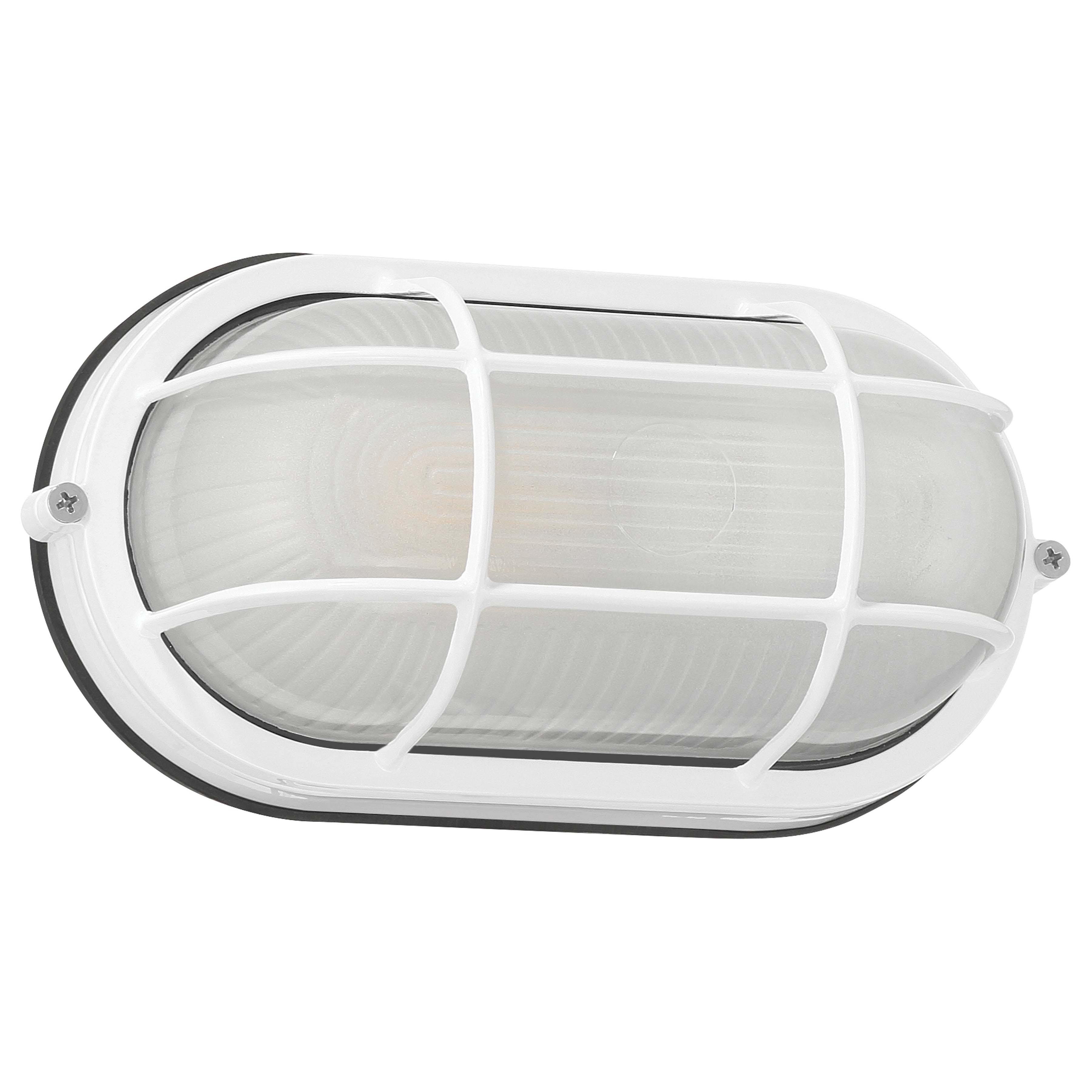 Nauticus 1 Light Outdoor Bulkhead, White (20190MG)
