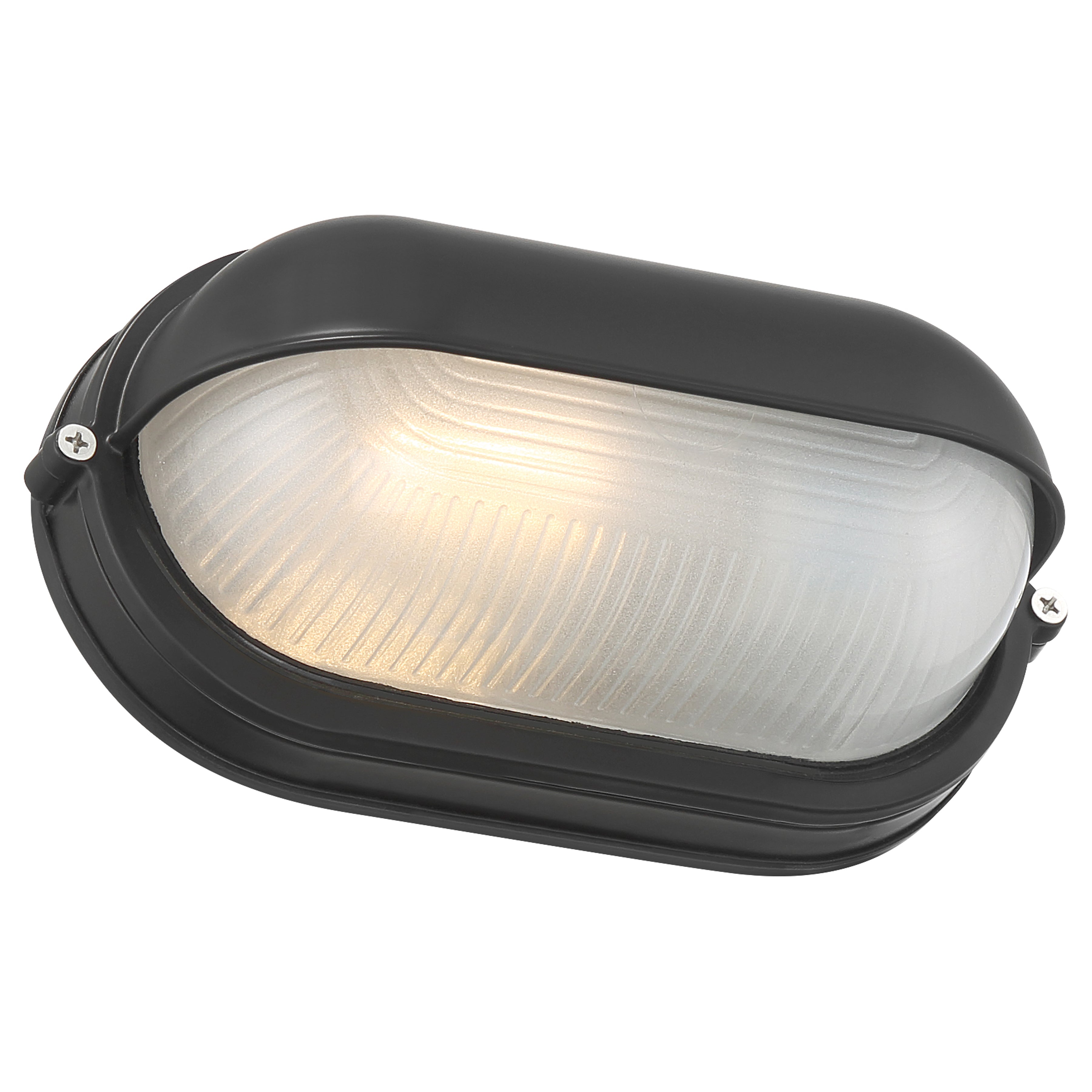 Nauticus 1 Light Outdoor Bulkhead, Black (20191MG)
