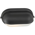 Nauticus 1 Light Outdoor Bulkhead, Black (20191MG)