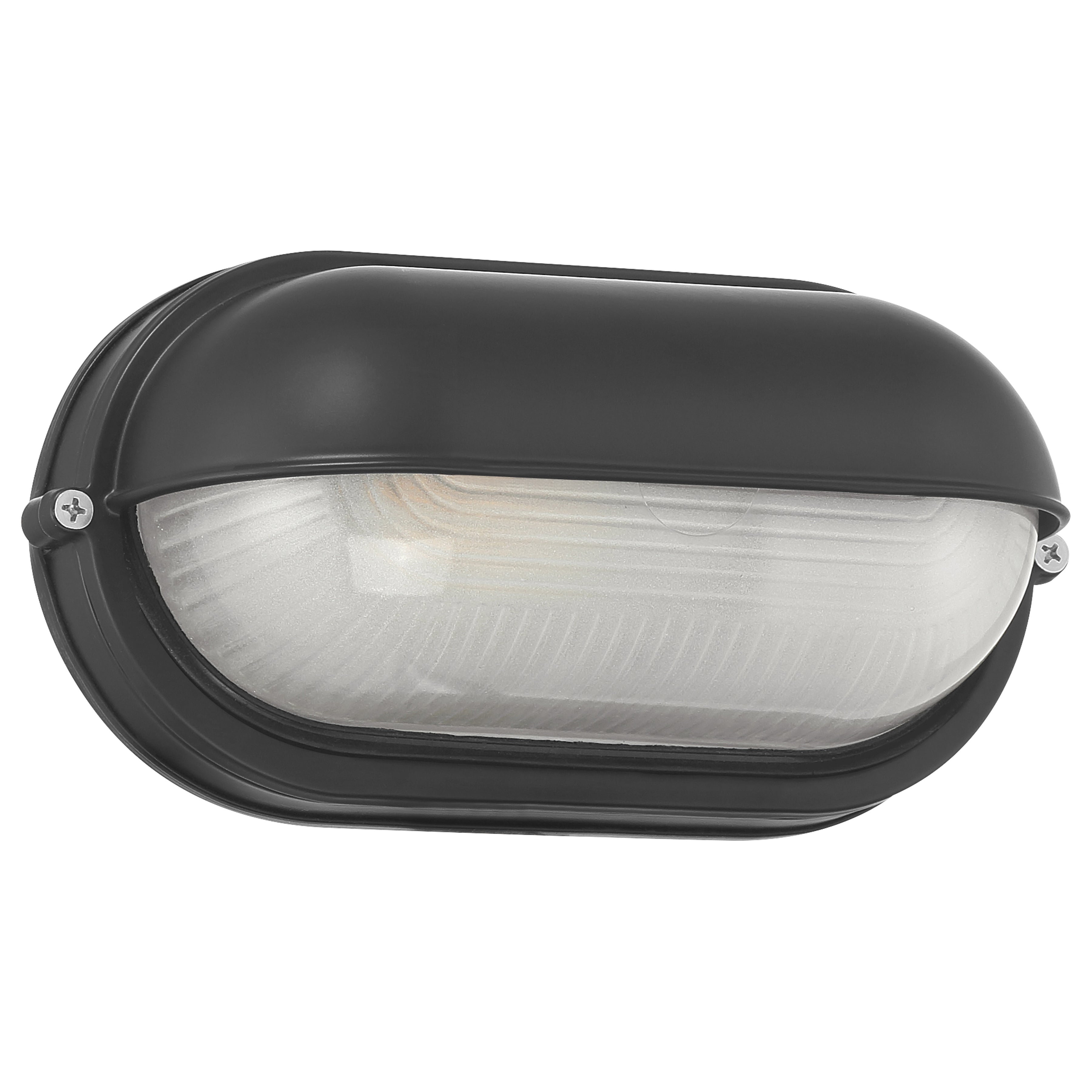 Nauticus 1 Light Outdoor Bulkhead, Black (20191MG)