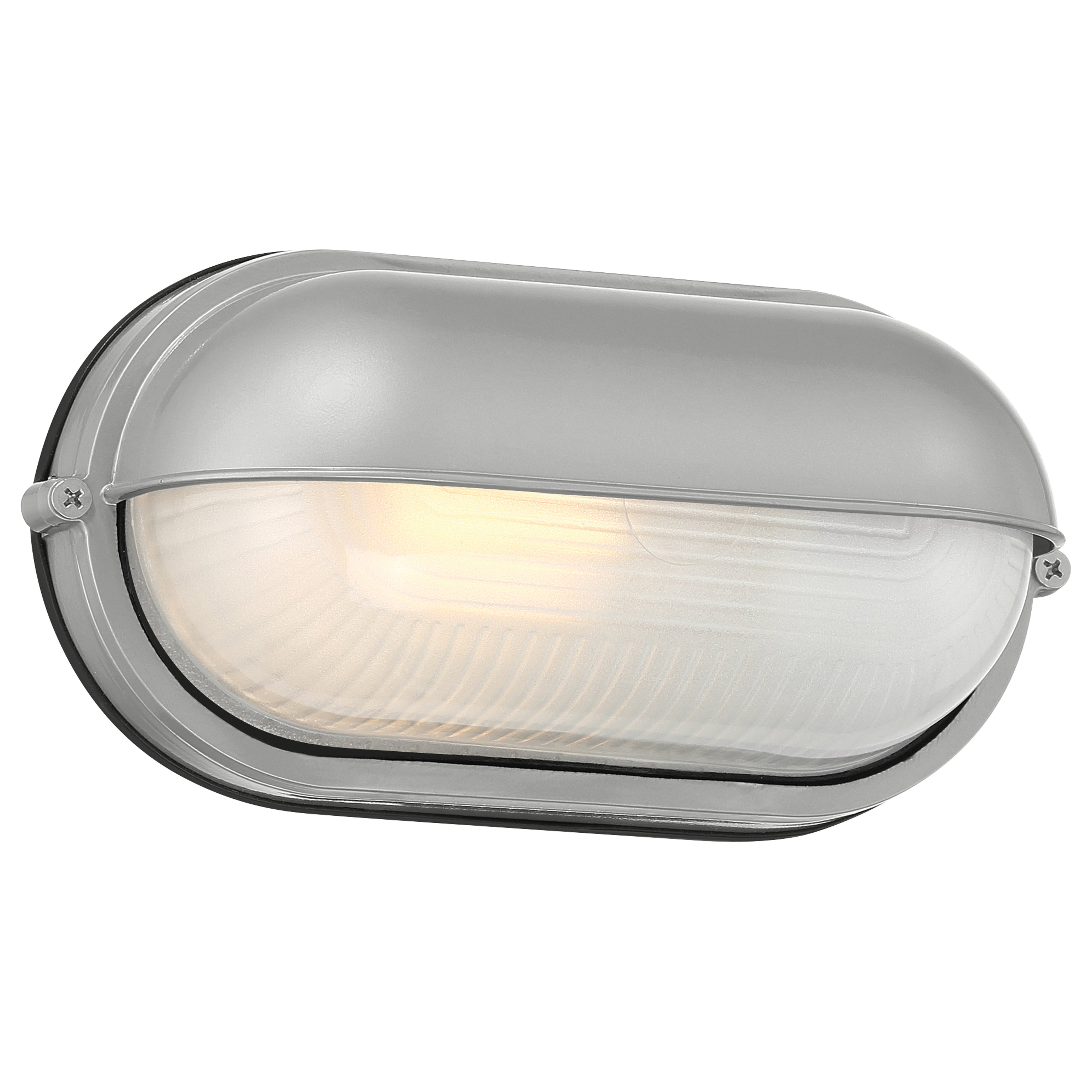 Nauticus 1 Light Outdoor Bulkhead, Satin (20191MG)