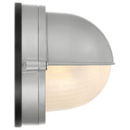Nauticus 1 Light Outdoor Bulkhead, Satin (20191MG)