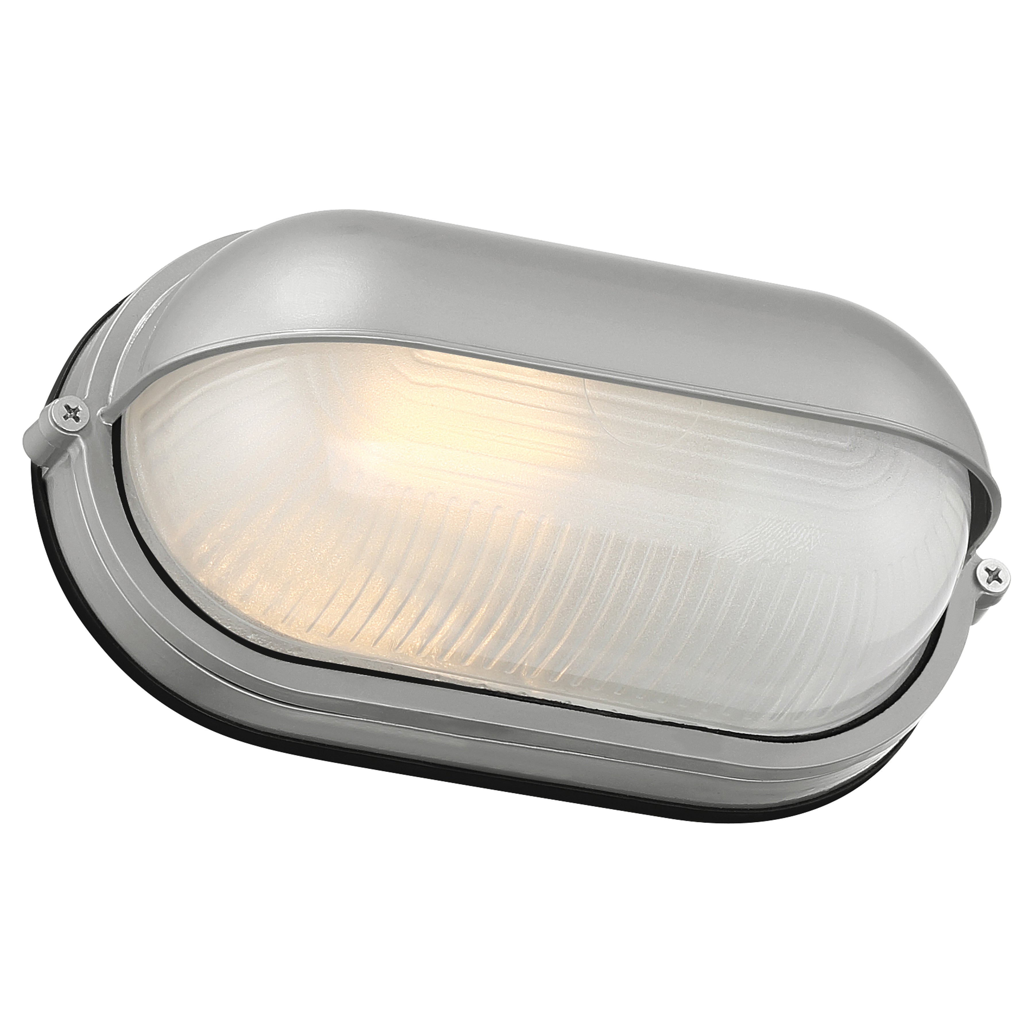 Nauticus 1 Light Outdoor Bulkhead, Satin (20191MG)