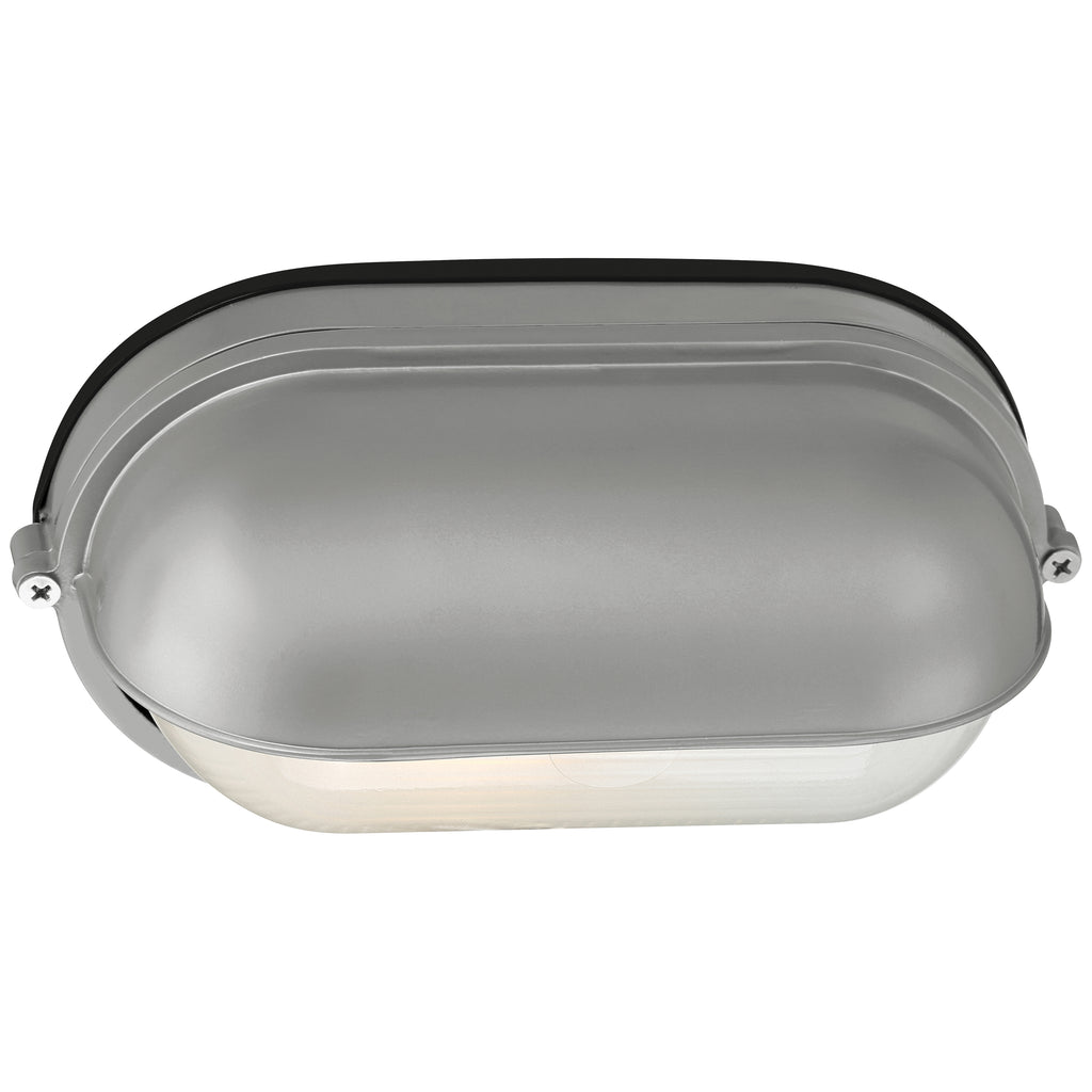 Nauticus 1 Light Outdoor Bulkhead, Satin (20191MG)
