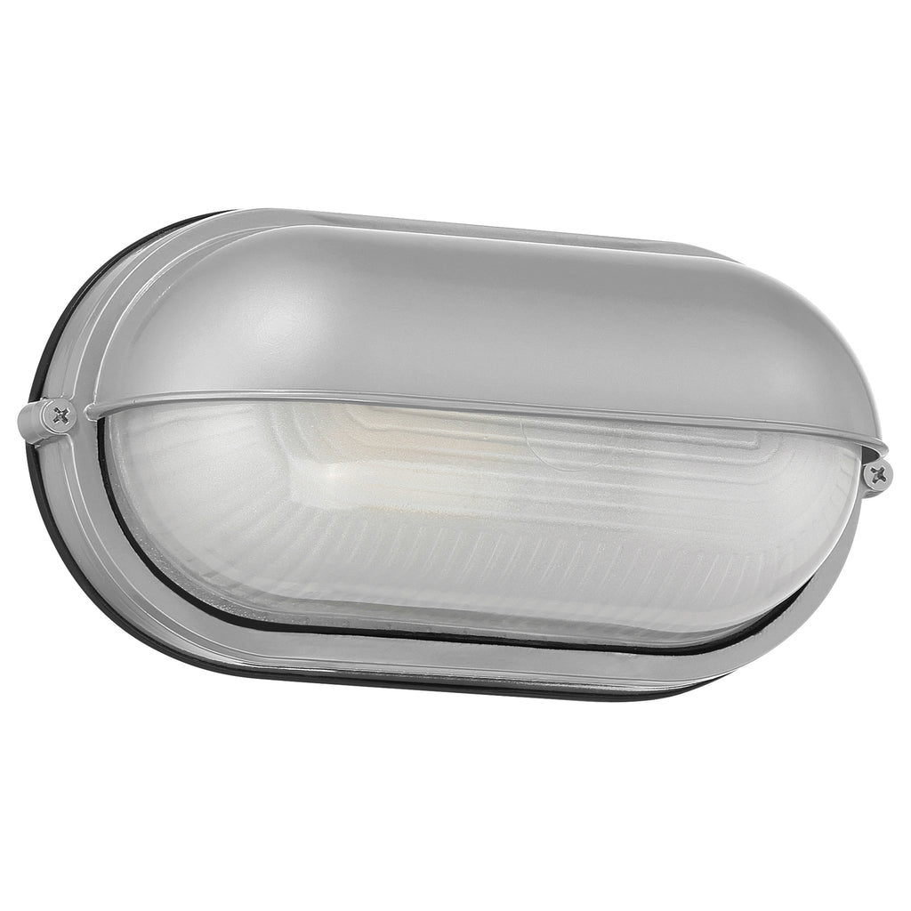 Nauticus 1 Light Outdoor Bulkhead, Satin (20191MG)