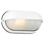 Nauticus 1 Light Outdoor Bulkhead, White (20191MG)