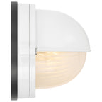 Nauticus 1 Light Outdoor Bulkhead, White (20191MG)