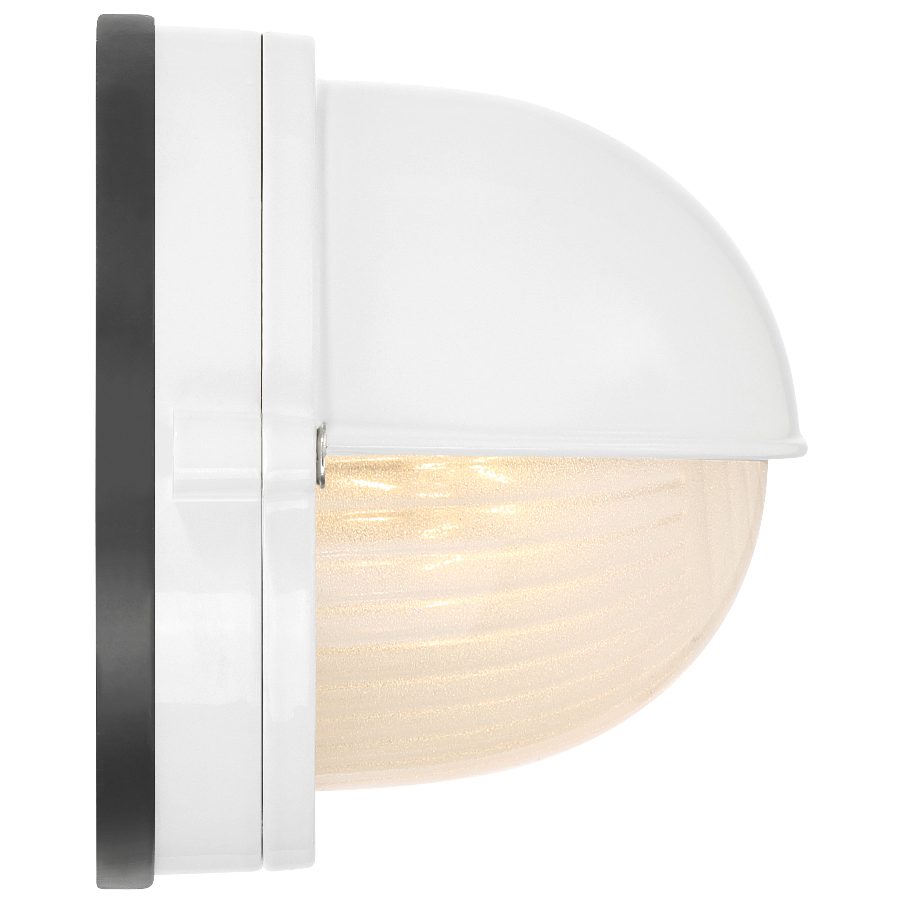 Nauticus 1 Light Outdoor Bulkhead, White (20191MG)