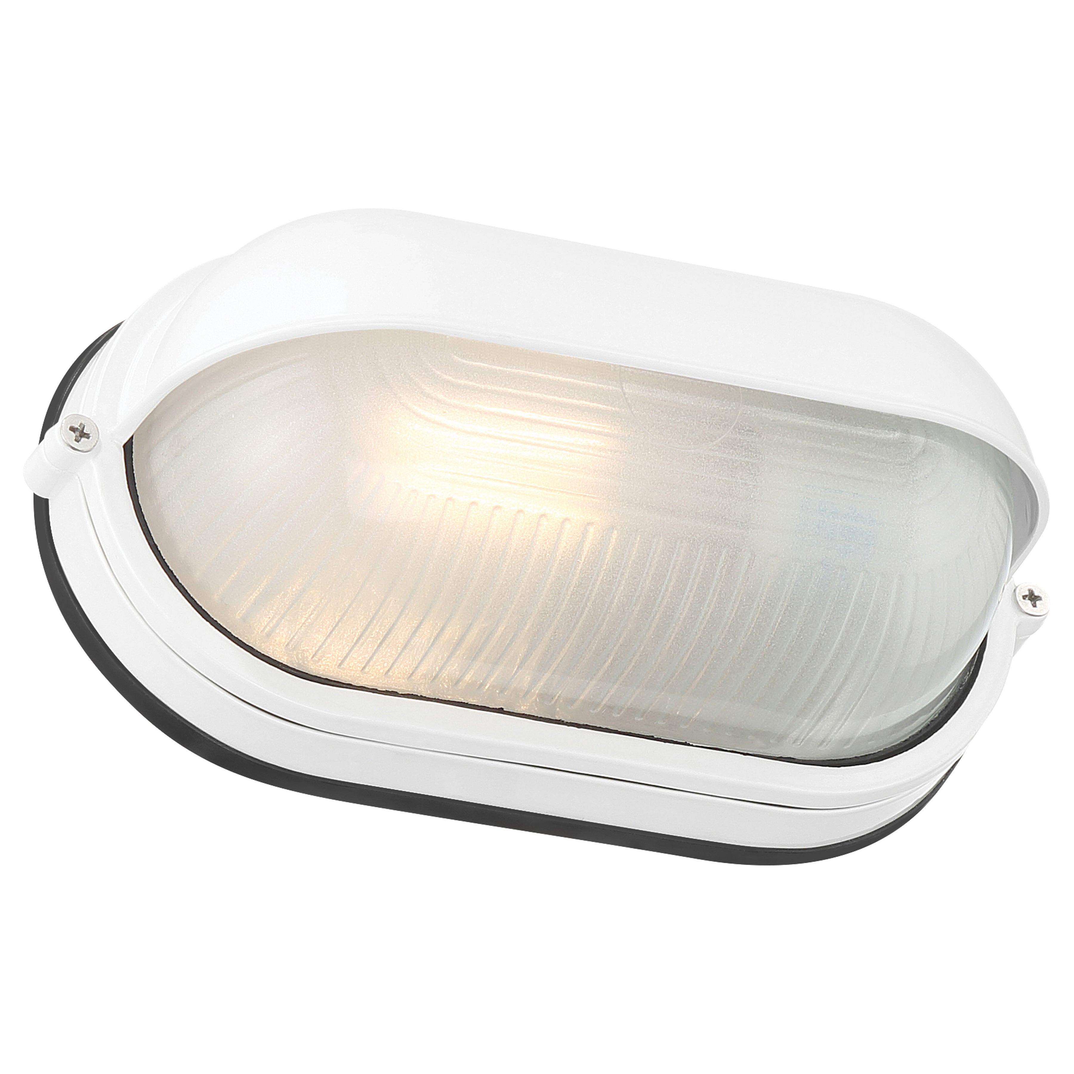 Nauticus 1 Light Outdoor Bulkhead, White (20191MG)