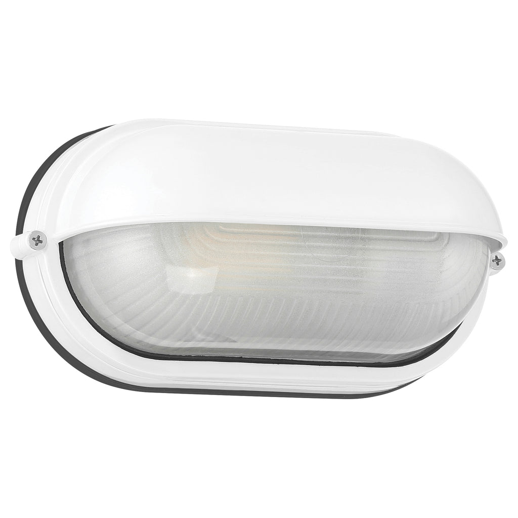 Nauticus 1 Light Outdoor Bulkhead, White (20191MG)