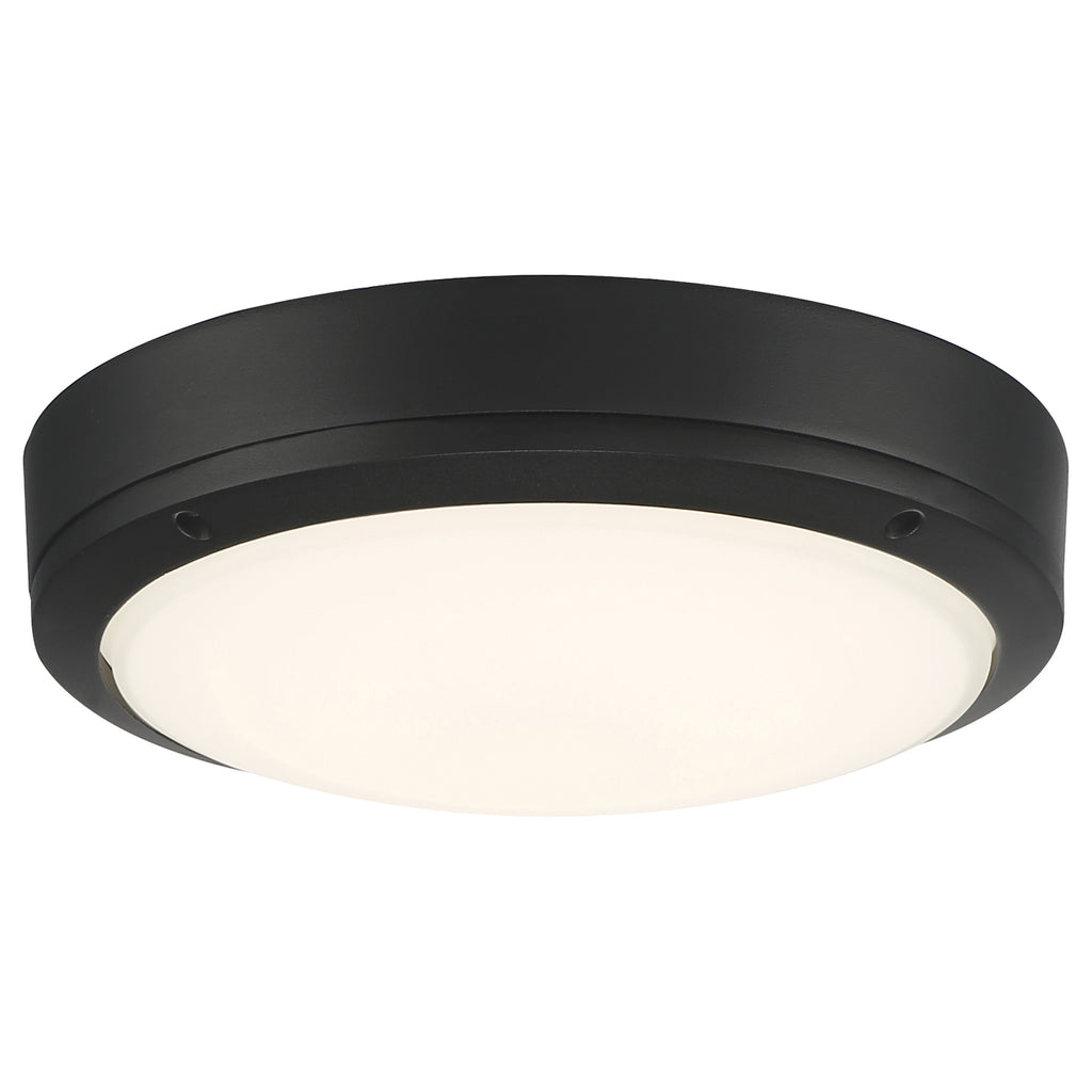 Rockaway Dual Voltage Outdoor LED Flush Mount