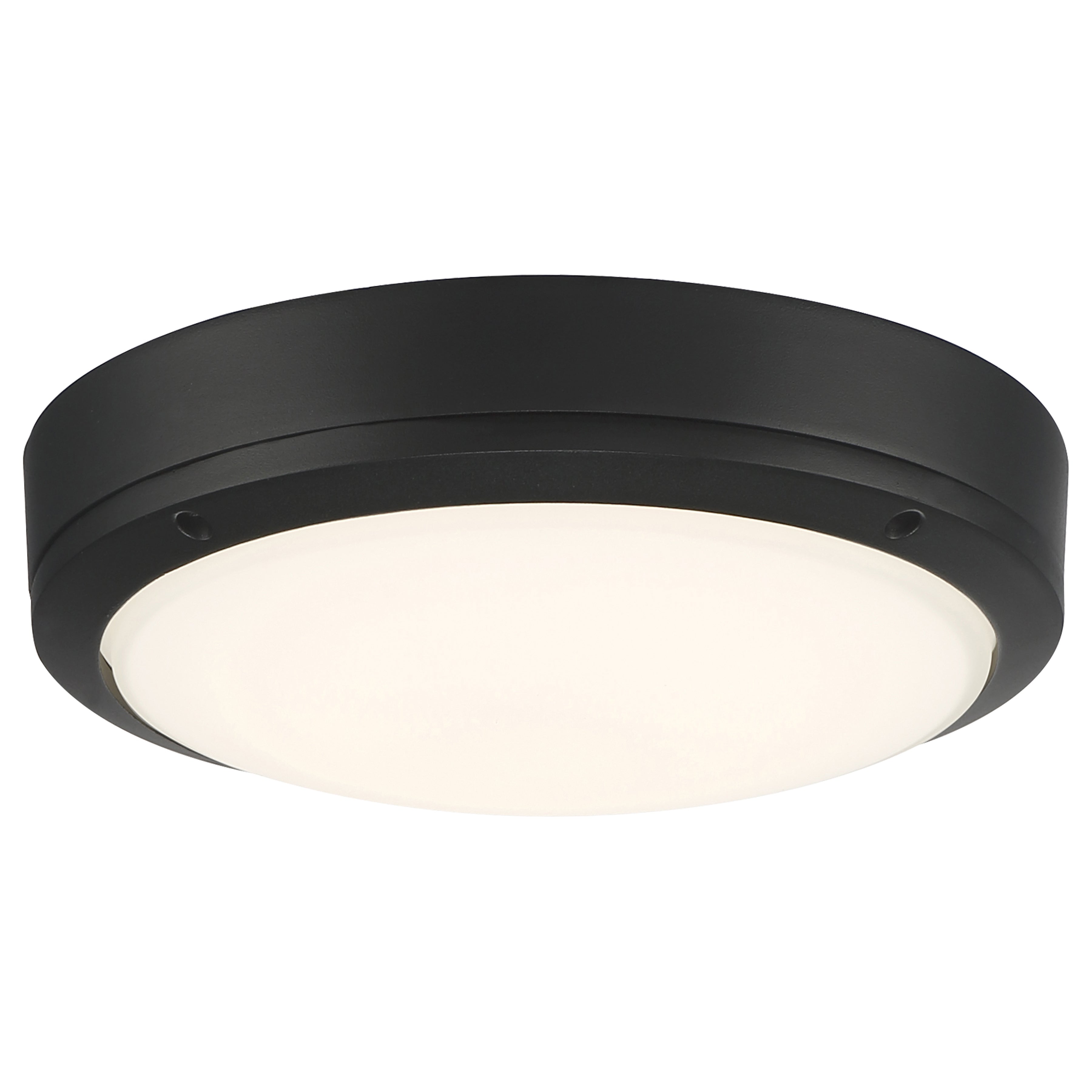 Rockaway Dual Voltage Outdoor LED Flush Mount