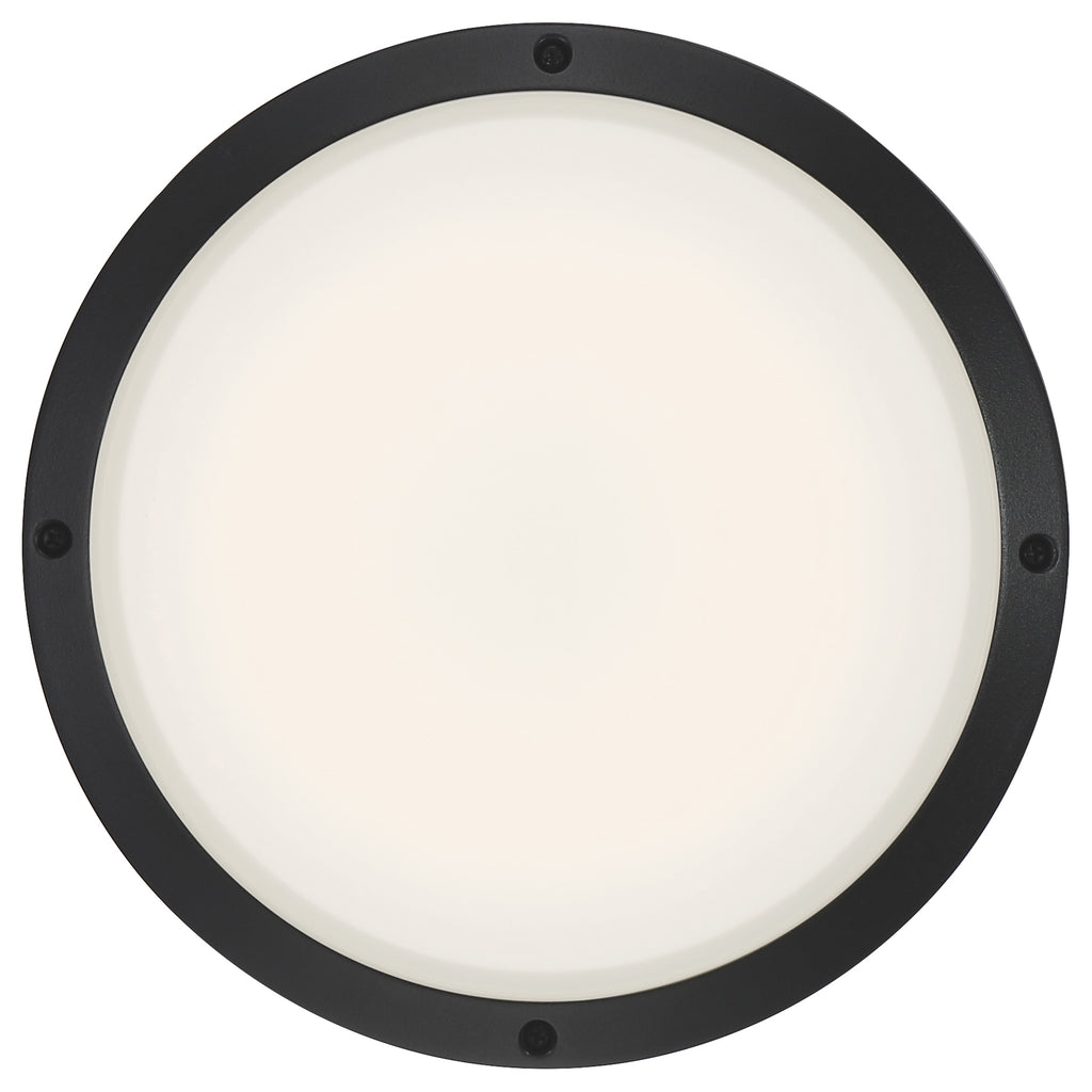 Rockaway Dual Voltage Outdoor LED Flush Mount