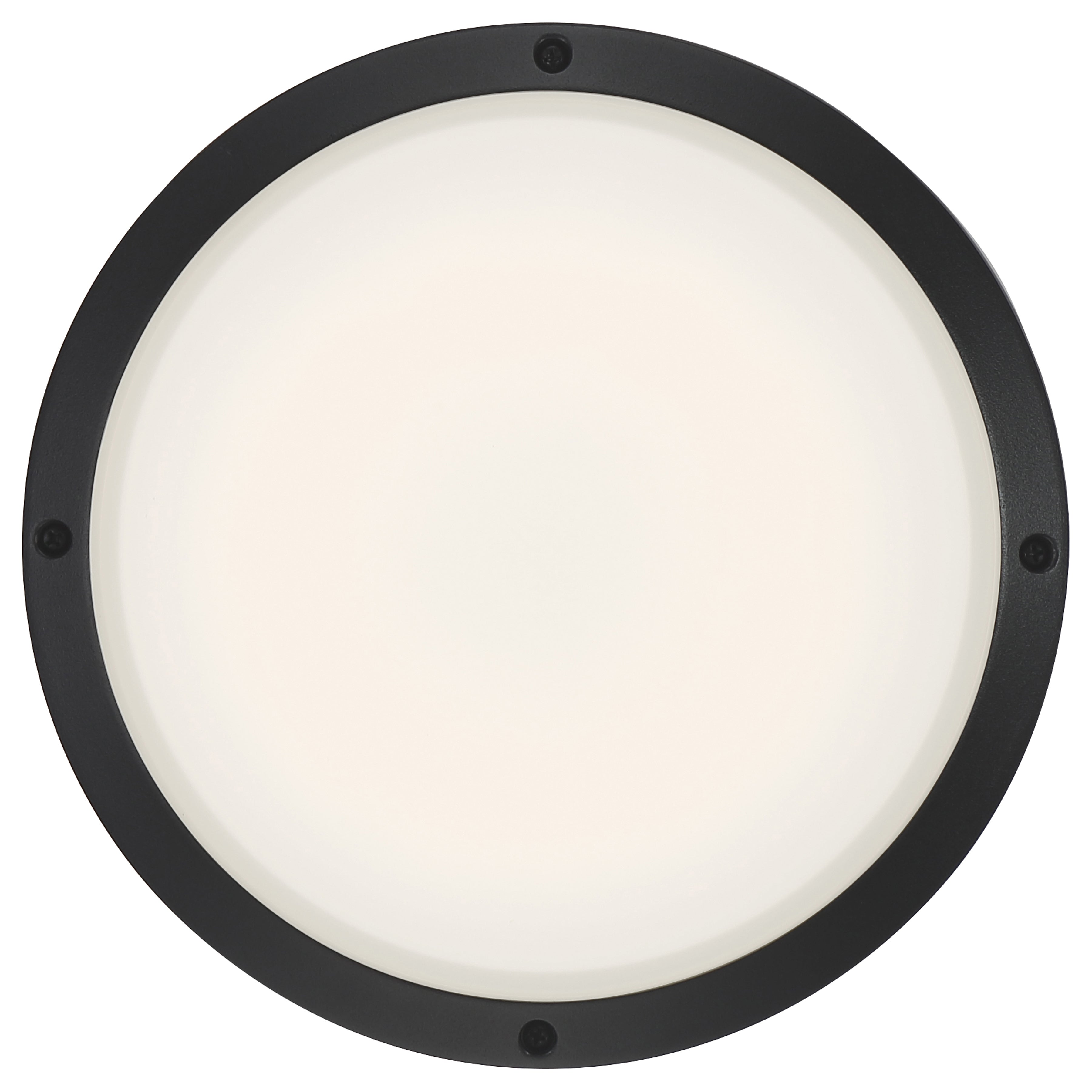Rockaway Dual Voltage Outdoor LED Flush Mount