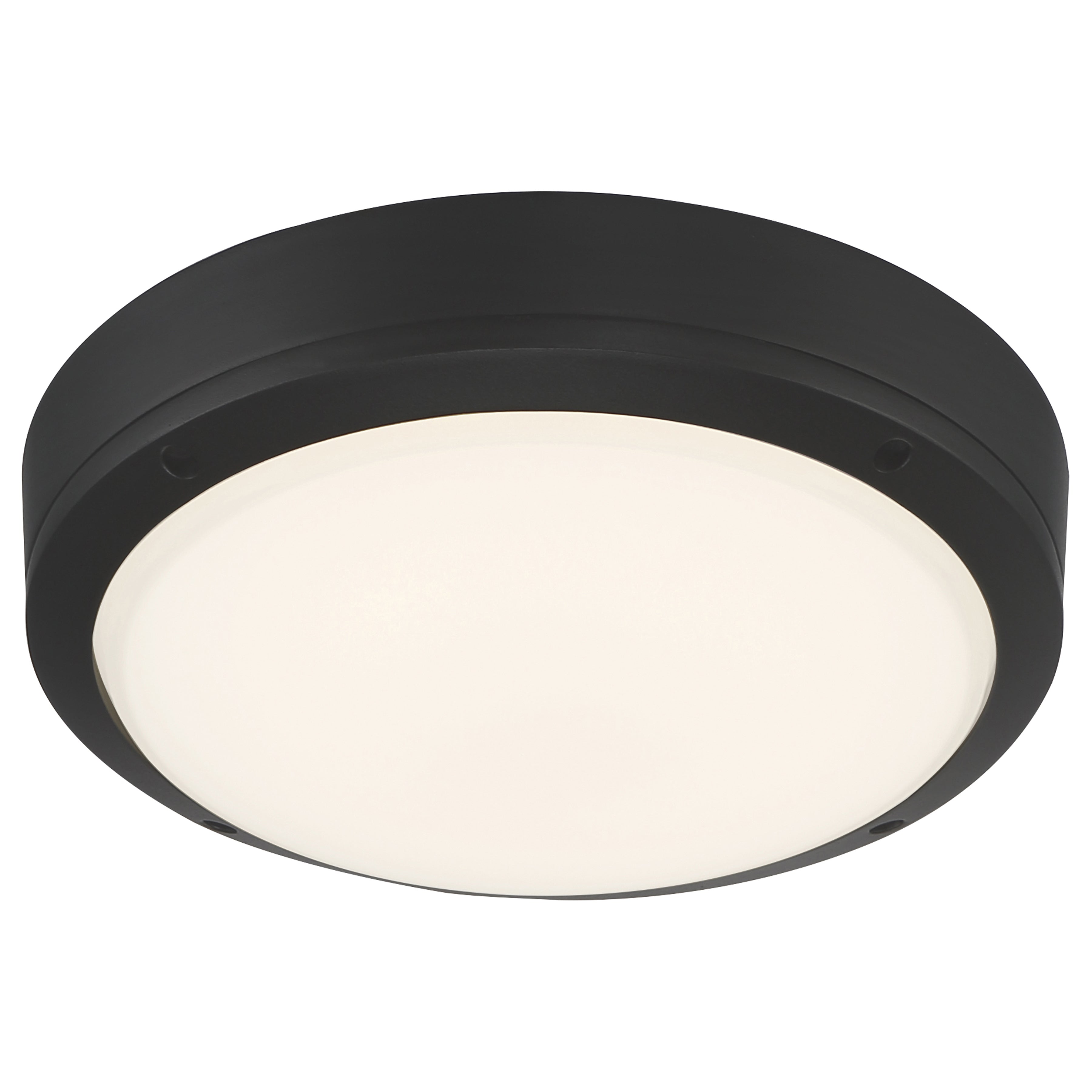 Rockaway Dual Voltage Outdoor LED Flush Mount